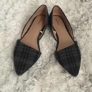 NEW Merona Gray and Black  flats